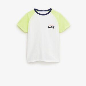 ZARA BOYS BORN LUCKY TEE NWT SIZE 7